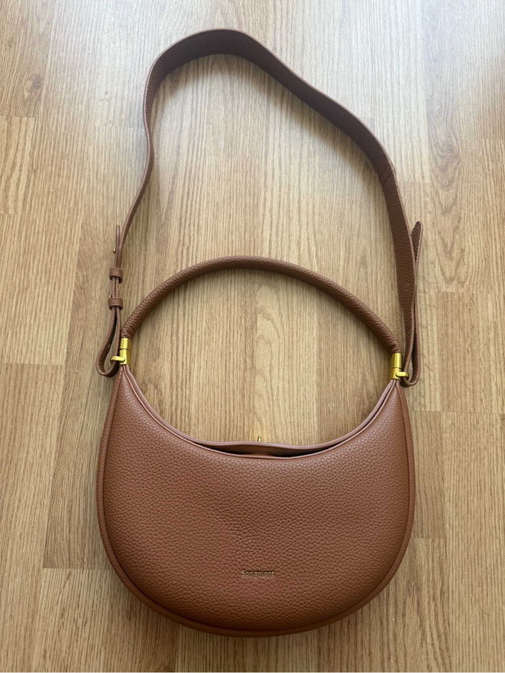 Songmont brown Luna bag with strap
